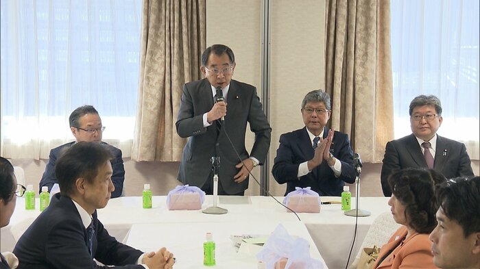 清和政策研究会の例会(12月8日)