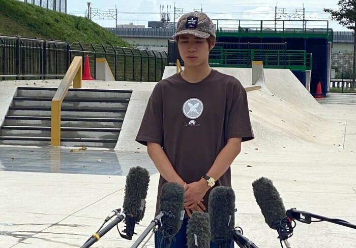 堀米が着るTシャツにも思いが込められていた