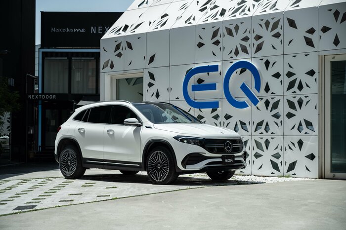 すでに販売されているEV、EQA