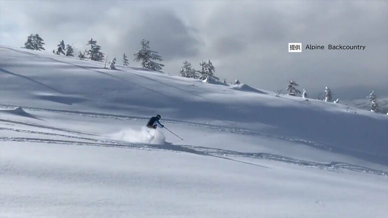「信じられない雪質！」世界のスキーヤーが“パウダースノー”求め日本へ…地形が生み出す神秘のメカニズムを天達が解説｜FNNプライムオンライン