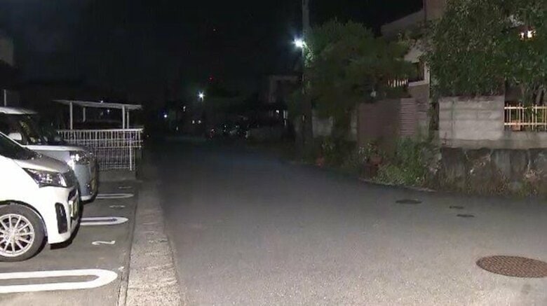 交差点で交通違反を確認…パトカーが追跡していた車が生活道路で軽自動車と衝突し逃走 軽の66歳運転手にケガなし｜FNNプライムオンライン