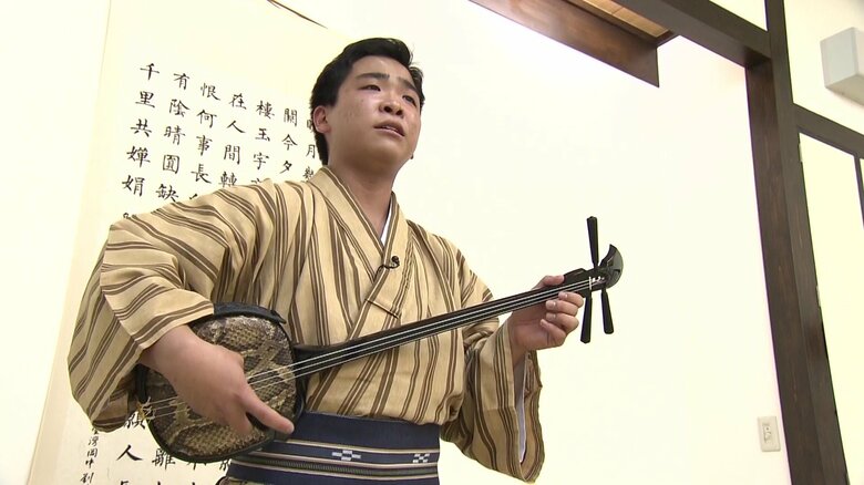 沖縄民謡のコンテストで岡山市の中学生が最優秀賞　小5で三線の音に魅せられ…「将来は移住して本場で学びたい」｜FNNプライムオンライン