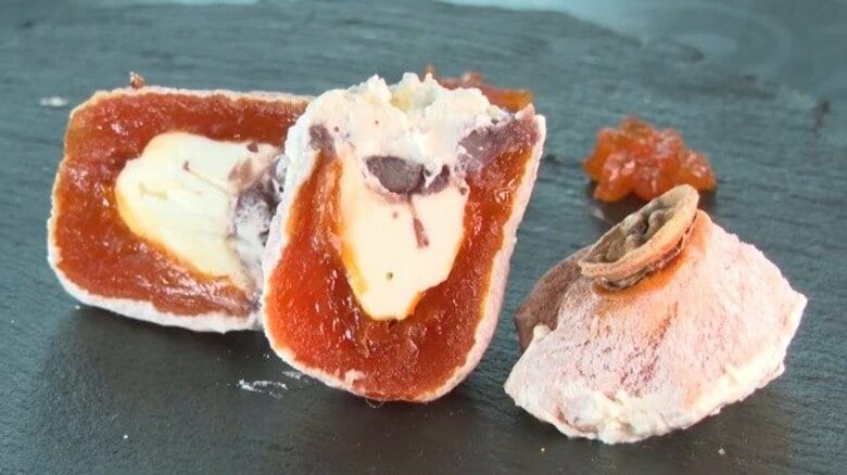 “高級干し柿”として全国に出荷される「市田柿」を使った料理を提供　スイーツ、天ぷら、マリネ、ポテトサラダ　「魅力をもっと知って」長野・飯田市内の飲食店でキャンペーン｜FNNプライムオンライン