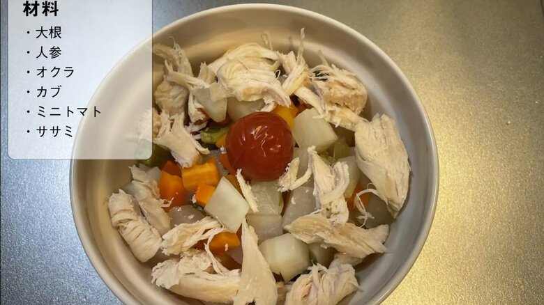 手作りのご飯を作る時もある