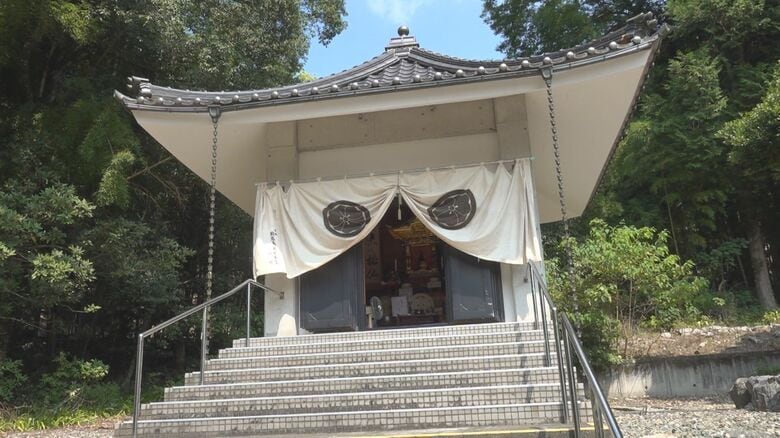 住民らが建てた収蔵庫