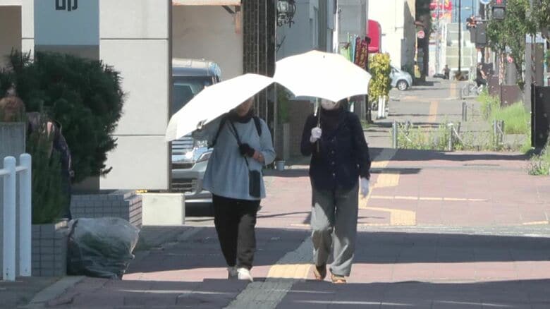 各地で気温が上がった北海道