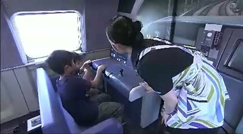 子供向け運転台登場　２００９年
