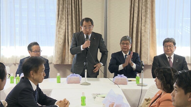 清和政策研究会の例会（12月8日）