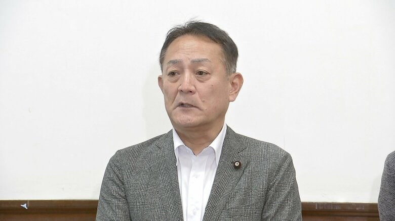 立憲・斎藤国会対策委員長は16日、古賀議員を厳重注意したと明らかにした