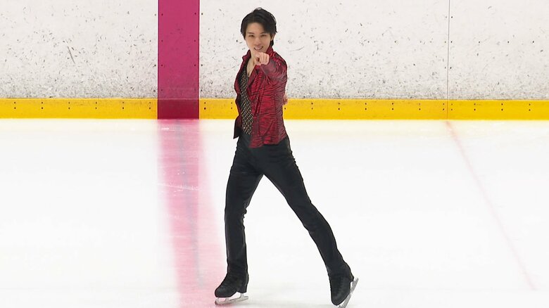 ロック調のプログラムで魅了した大島光翔のショート（関東選手権）