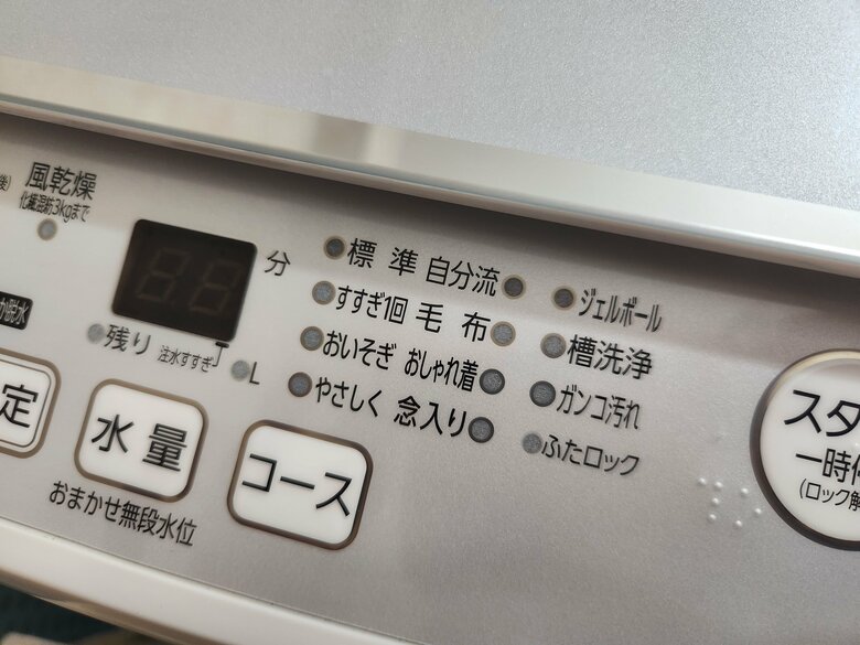 すすぎの回数が少ないと汚れが“落ち切らない”（画像はイメージ）