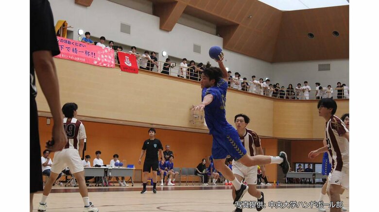 ​中央大学ハンドボール部・中島大智選手