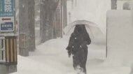 富山県内は大雪警報解除　雪が降りやすい状況が続き9日夕方までに平地20cm降雪予想