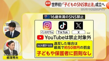 世界初「16歳未満子どものSNS利用禁止」法案オーストラリア議会上院で可決…YouTubeは対象外　日本でも話題「学校以外の唯一の居場所」子供たちどう守るか