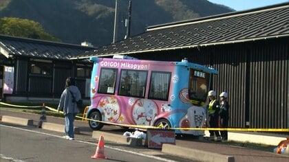 「人が車の下敷きに…」“自動運転バス”が歩行者2人と衝突する事故  男女2人が救急搬送「当時は手動運転」新潟・弥彦村