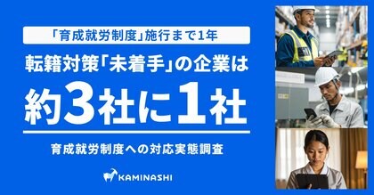 【調査】育成就労制度施行まで約1年、制度後の転籍対策「未着手」の企業は約3社に1社