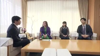 岡山市出身の監督「カオルの葬式」が国内外の映画祭で受賞ラッシュ　出演者とともに知事を表敬【岡山】