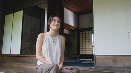 全国を旅する29歳の女性画家…“築223年”の古民家で巨大アート制作に挑戦
