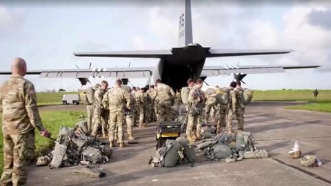 アメリカ国防総省　中東に最大1万人の地上部隊を派遣検討　歩兵部隊や装甲車両をカーグ島の攻撃圏内に展開か　米メディア報道