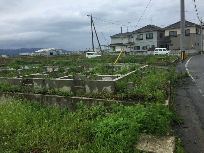 石巻市南浜町（2015年8月撮影）