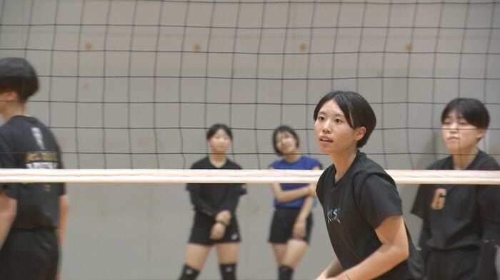 セッター・及川結奈選手（3年）