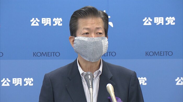 公明党の山口那津男代表・6月30日