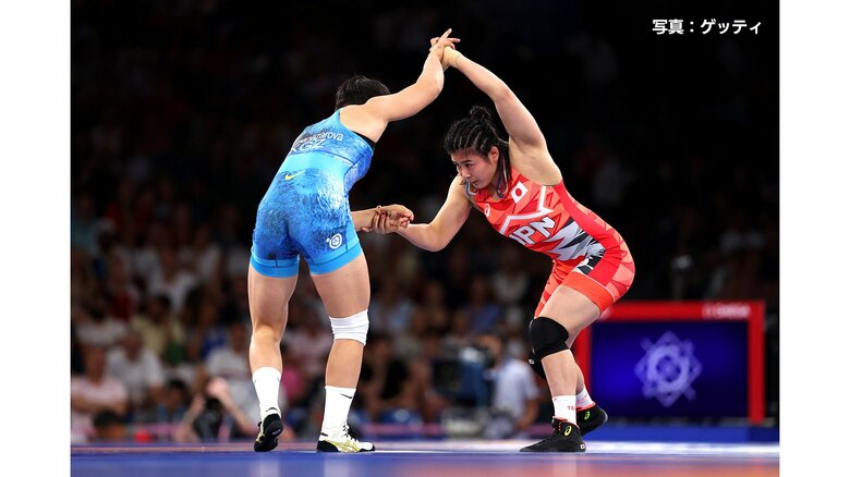 パリ五輪　レスリング　女子フリースタイル68キロ級　尾崎野乃香は準々決勝敗退｜FNNプライムオンライン