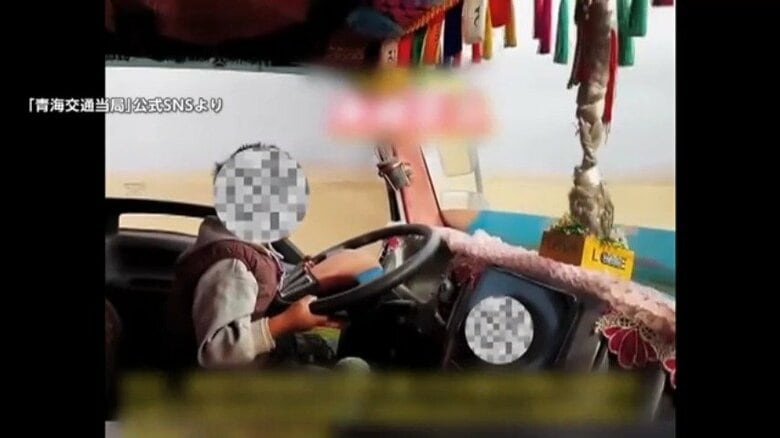 「免許取り消すべき」3歳息子にトラック運転させSNS投稿…父親に中国当局が叱責　トルコでは4歳児が“大型トレーラー”で華麗なハンドルさばきも｜FNNプライムオンライン