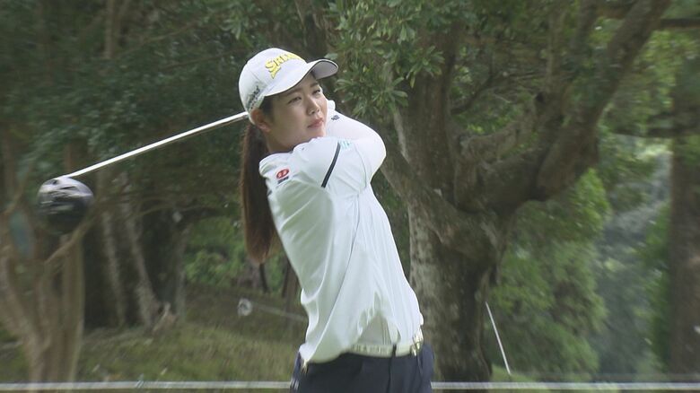 女子ゴルフ・櫻井心那プロ 来季アメリカツアー参戦へ 最終予選会は通算8アンダーの10位で出場権獲得｜FNNプライムオンライン