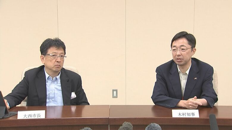 課題の交通渋滞や地下水保全に熊本県知事と熊本市長が協議　県市合同での『時差出勤』や『阿蘇地域の草原』活用へ｜FNNプライムオンライン