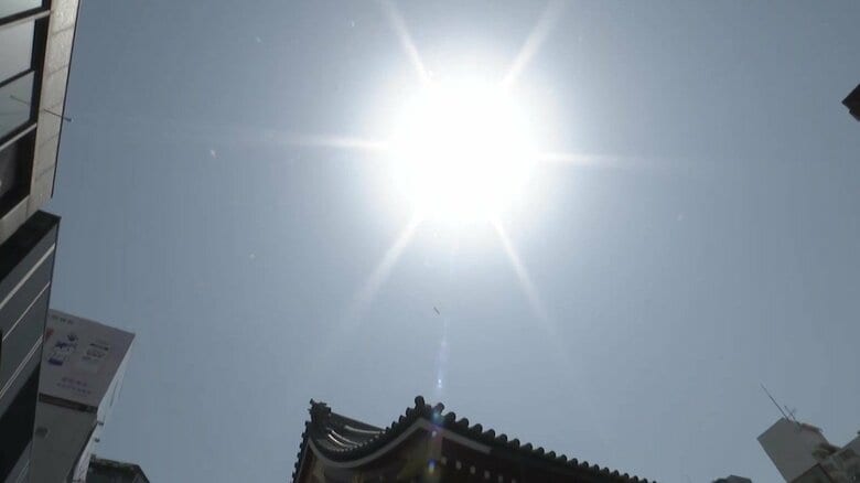 都内の熱中症疑いによる救急搬送者、午前9時までに5人　60代男性が重篤　東京消防庁｜FNNプライムオンライン