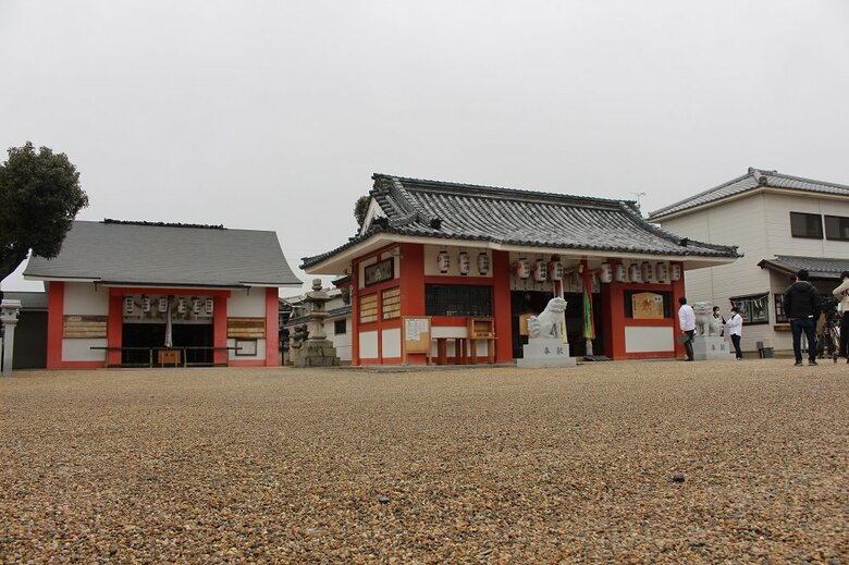 大阪府交野市　住吉神社境内（画像提供：住吉神社）