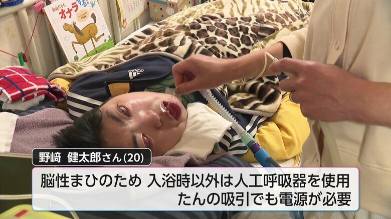 脳性まひの健太郎さん