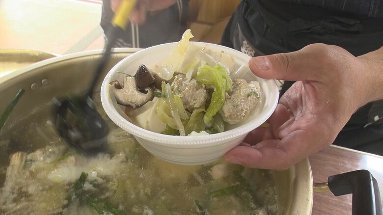 臥牛山さんのちゃんこ鍋