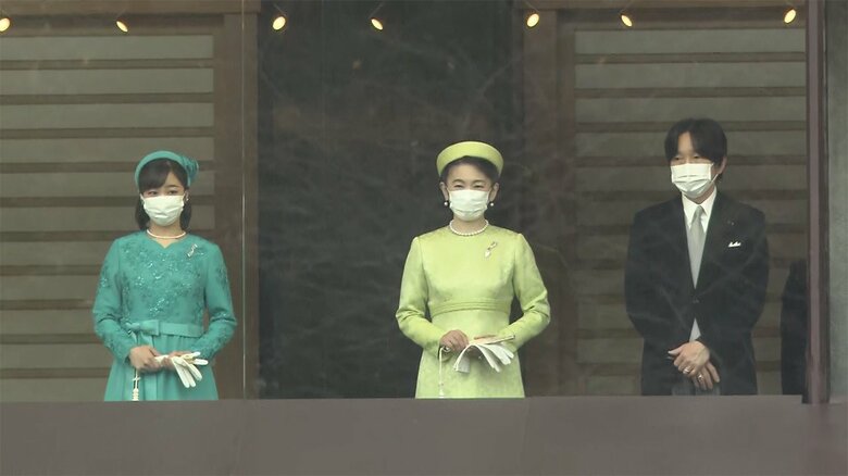 きょうの一般参加には、秋篠宮ご一家が出席されている。上皇ご夫妻は出席されていない。