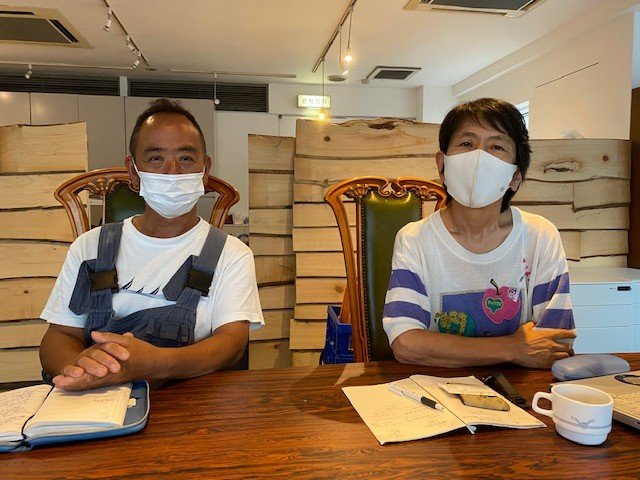 未来創造部の枝廣淳子さん（右）と光村智弘さん（左）