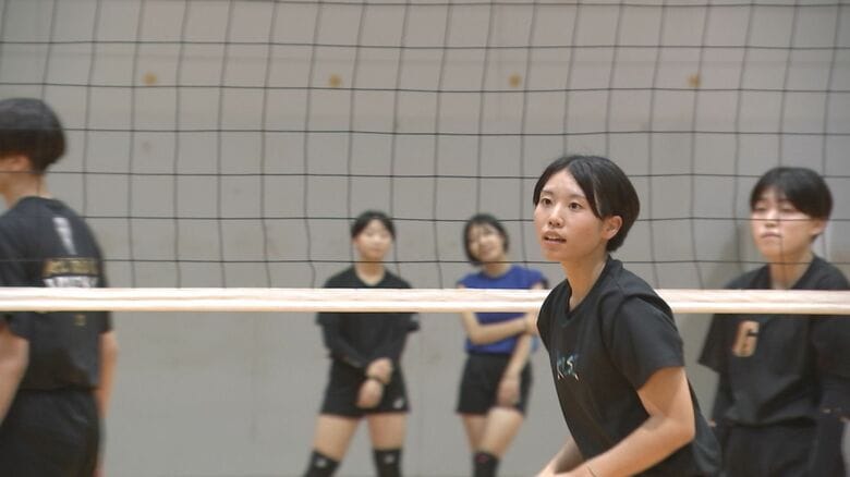 セッター・及川結奈選手（3年）