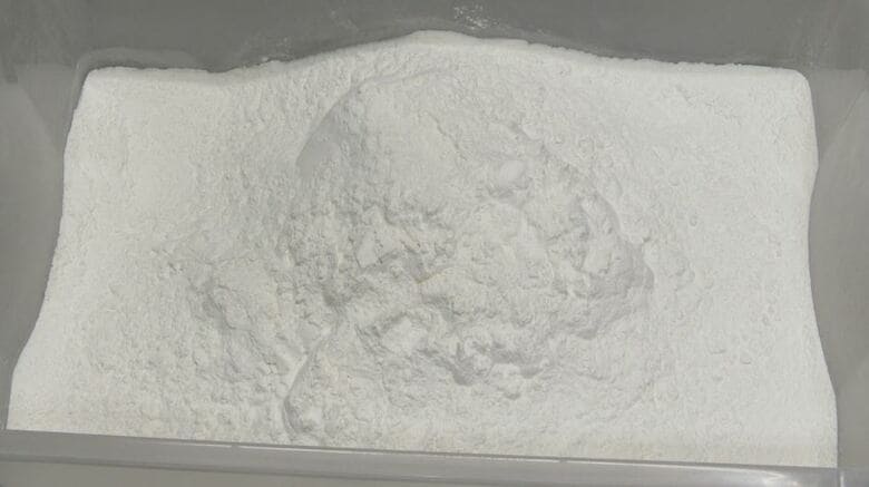 国産のもち米100%の「最中粉」