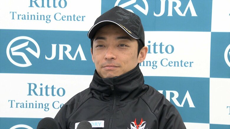 ママコチャに騎乗する 川田将雅騎手（38）
