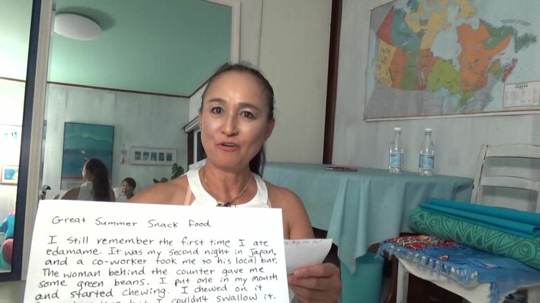 突然始まった英語レッスン