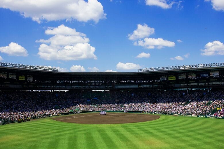 阪神甲子園球場のグラウンド