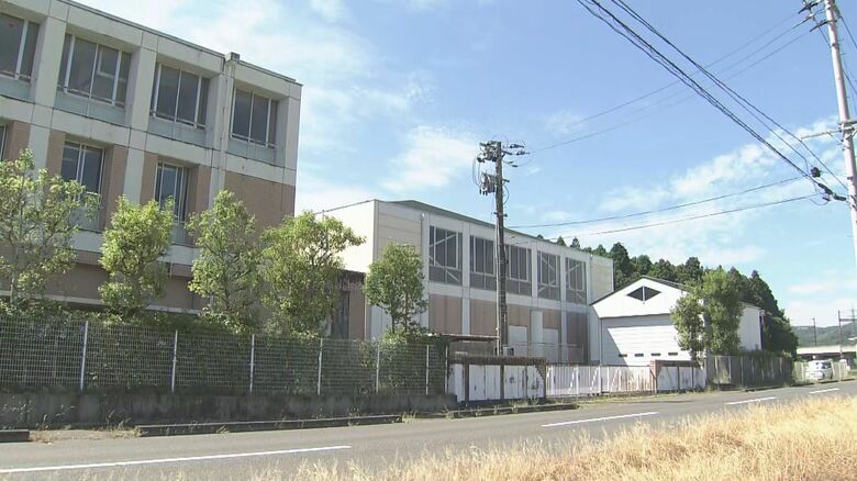 新たな精神科病院の移転先として示された　2024年3月に閉校する県高等看護学校