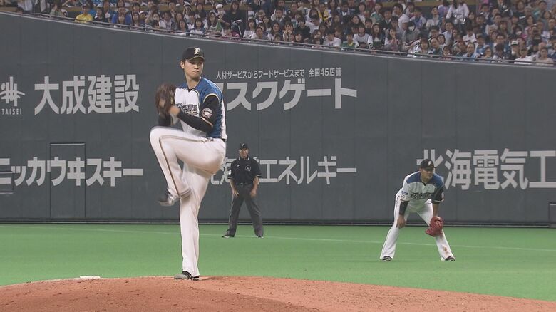 当時、日本最速記録を塗り替えた「大谷翔平」選手