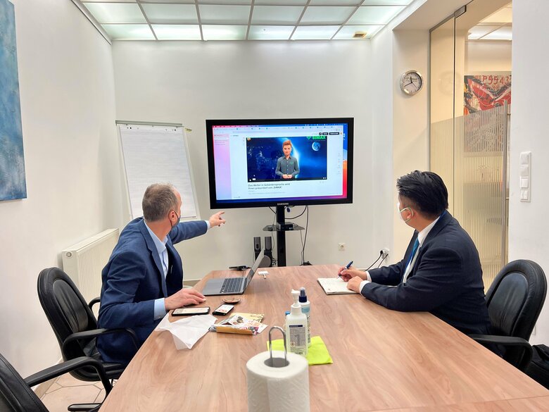 手話の3Dアニメーションを手がけるサインタイム社を訪問