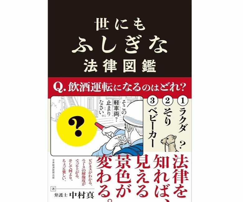 『世にもふしぎな法律図鑑』（日本経済新聞出版）