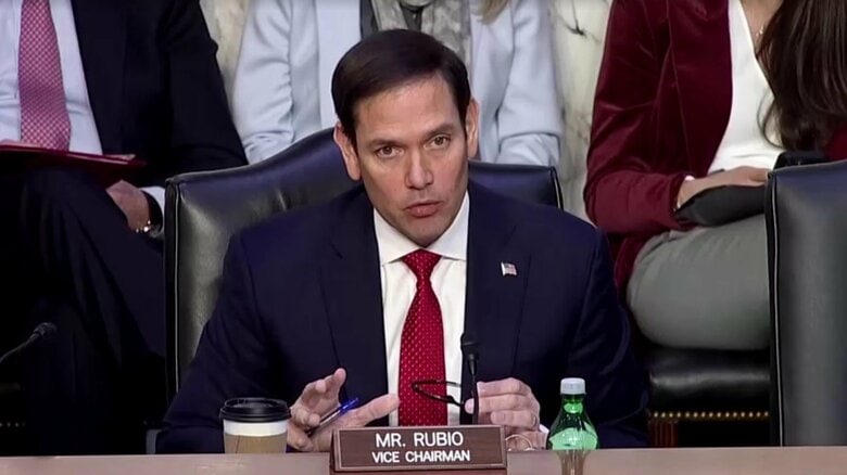 国務長官に任命されたマルコ・ルビオ上院議員