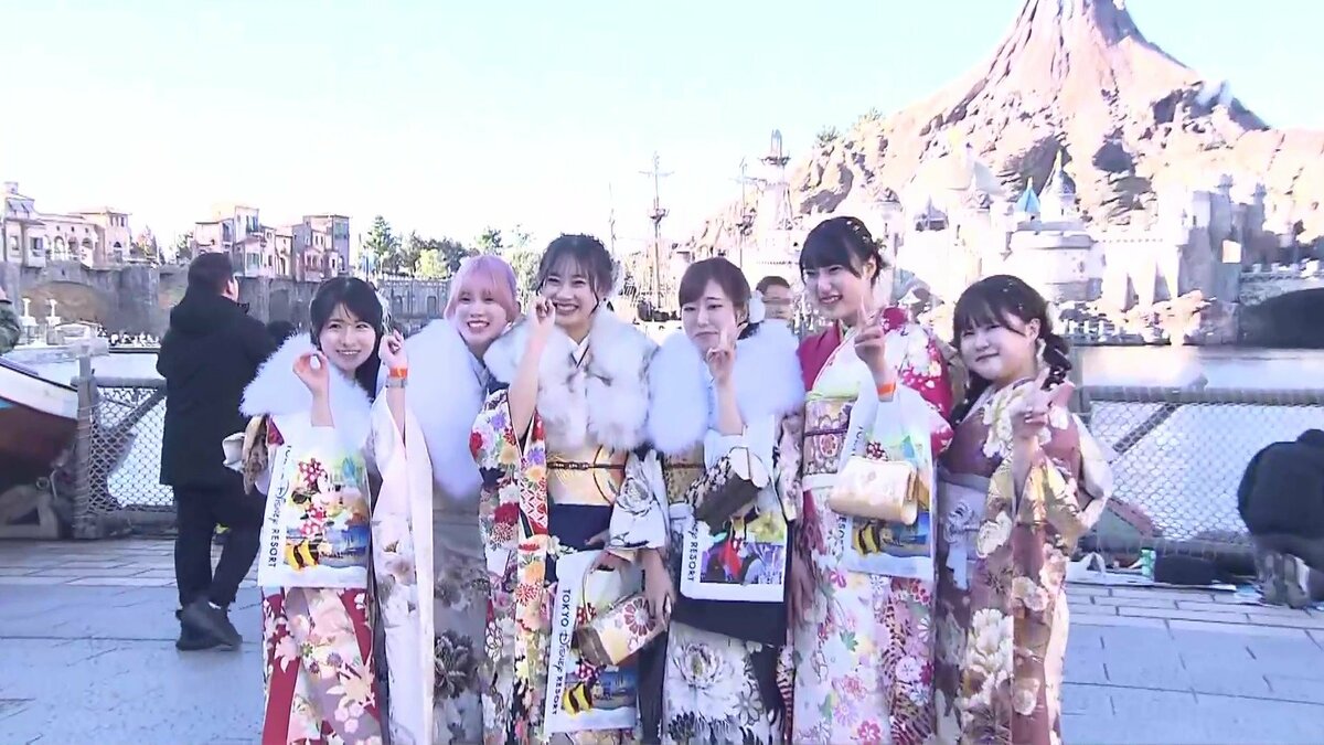 成人の日】各地の様子は？千葉・浦安市で“ディズニー成人式” 横浜市