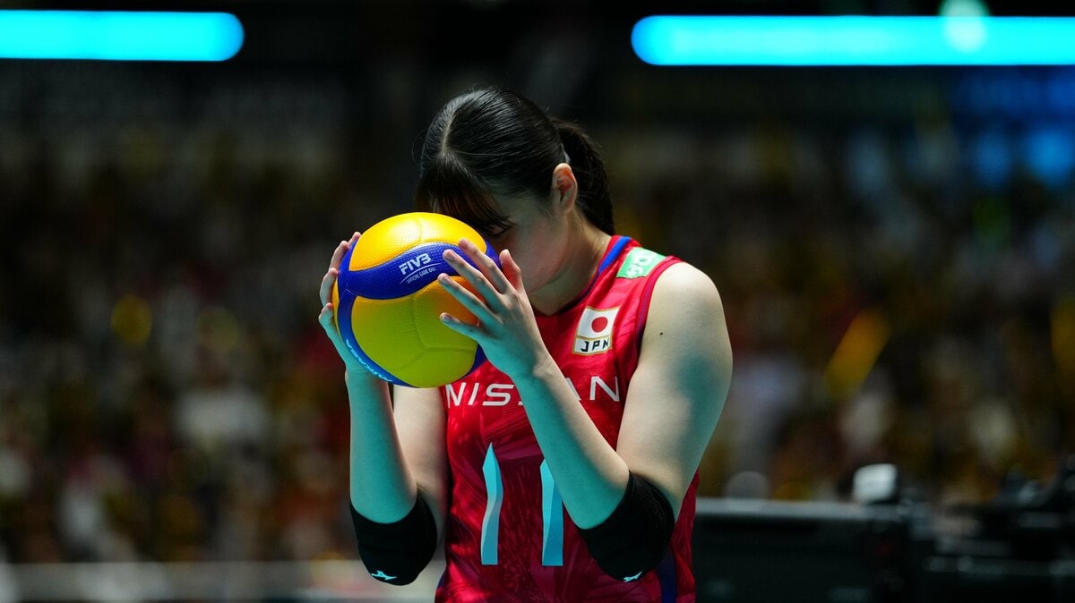 W杯バレー・日本惜敗 古賀紗理那・井上愛里沙・林琴奈・石川真佑 パリ