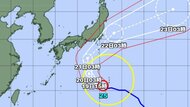 【台風情報】大型の台風25号の進路予想　関東甲信地方では19日夜から21日にかけて激しい雨の降る所がある見込み　進路や発達の程度によっては「警報級の大雨」となる地域や期間が拡大する可能性