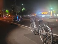 バイク衝突